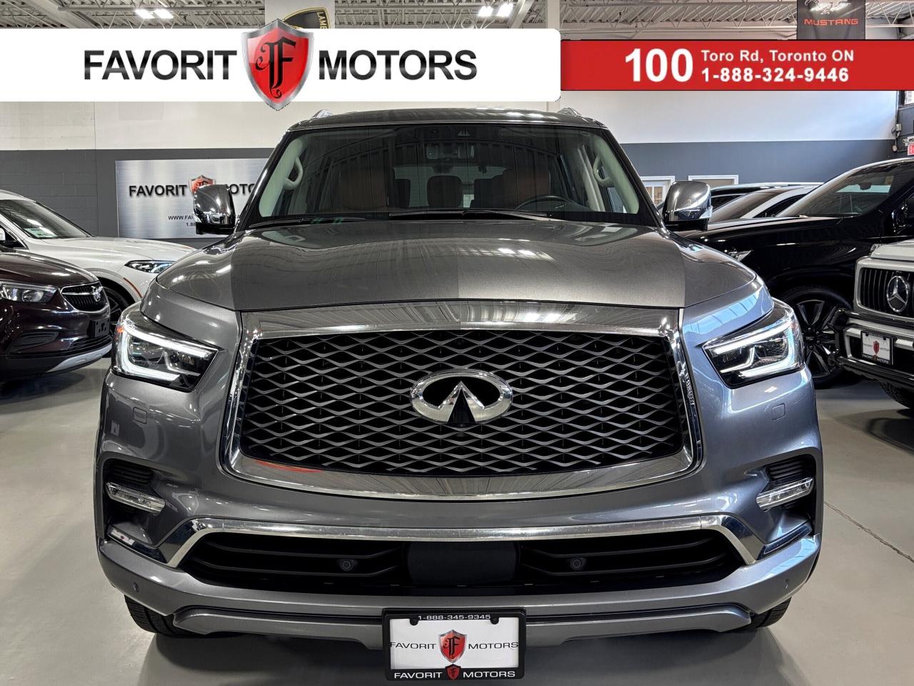 Used 2020 Infiniti QX80 ProACTIVE|AWD|8PASS|REARDVD|BROWNLEATHER|NAV|BOSE| for sale in North York, ON
