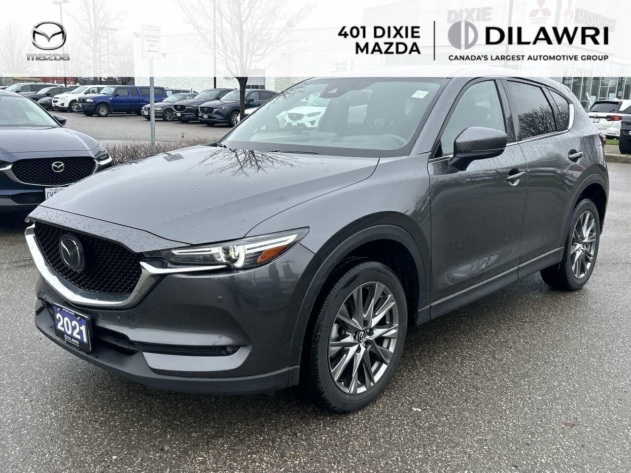 Used 2021 Mazda CX-5 Signature AWD at Heated and ventilated front seats for sale in Mississauga, ON