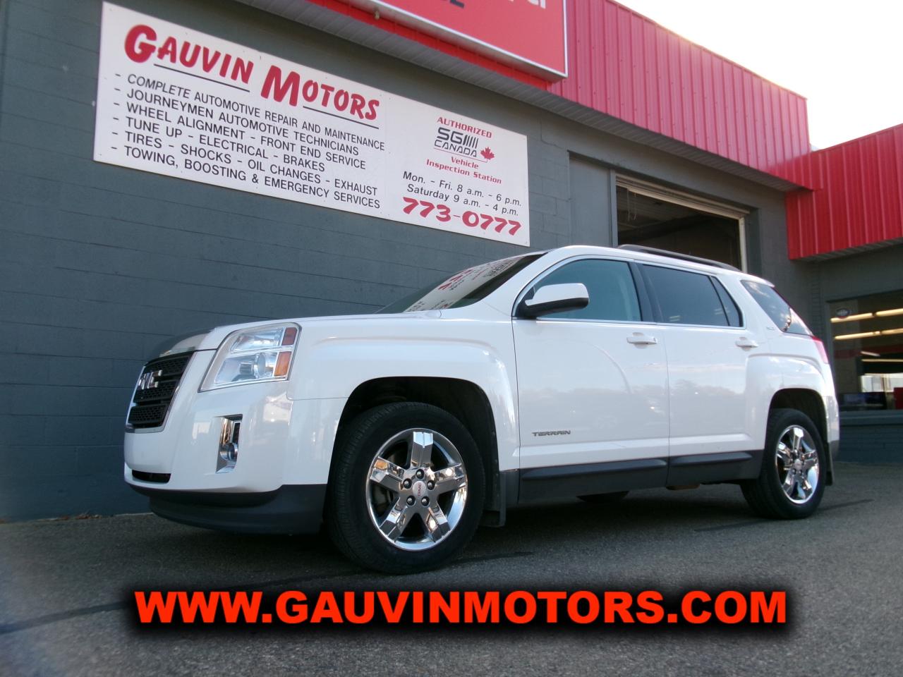 Used 2012 GMC Terrain AWD V6 Loaded, Leather, Sunroof, Priced Right! for sale in Swift Current, SK