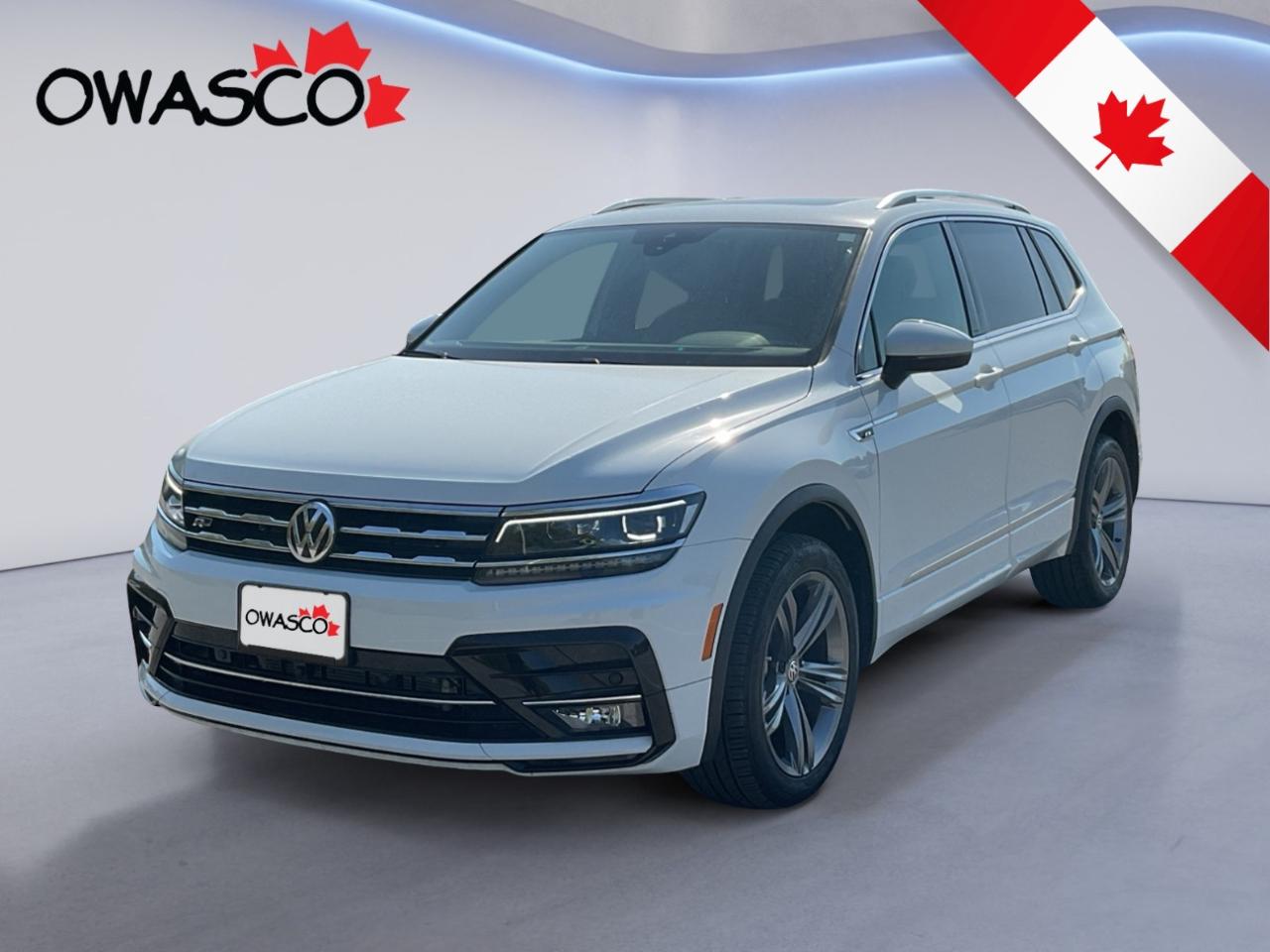 Used 2021 Volkswagen Tiguan 2.0L Why Buy New? Sunroof! Leather! Great kms! for sale in Whitby, ON