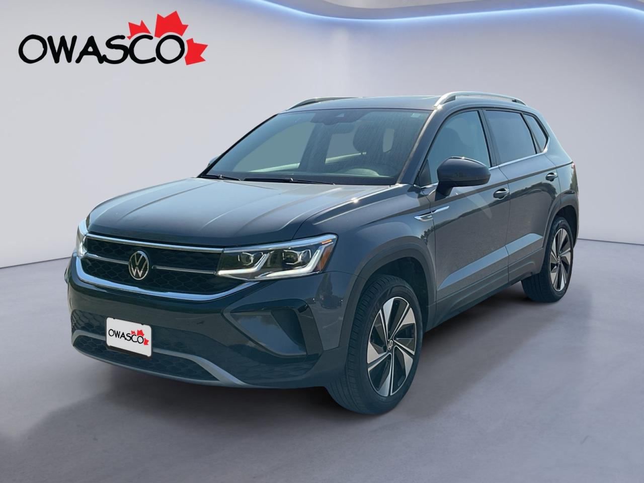 Used 2024 Volkswagen Taos 1.5L Highline! Nearly New! Great kms! Warranty! for sale in Whitby, ON