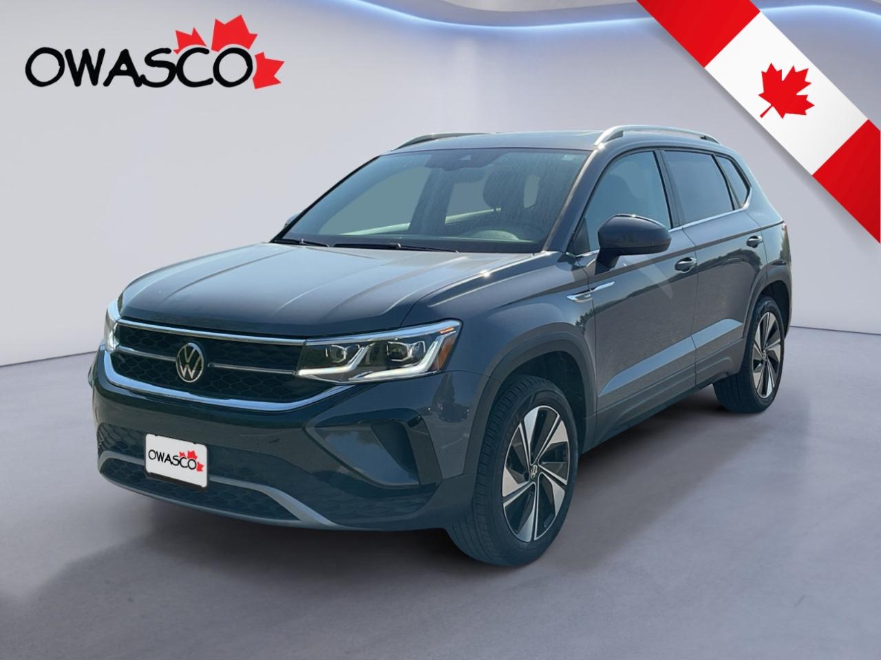 Used 2024 Volkswagen Taos 1.5L Highline! Nearly New! Great kms! Warranty! for sale in Whitby, ON