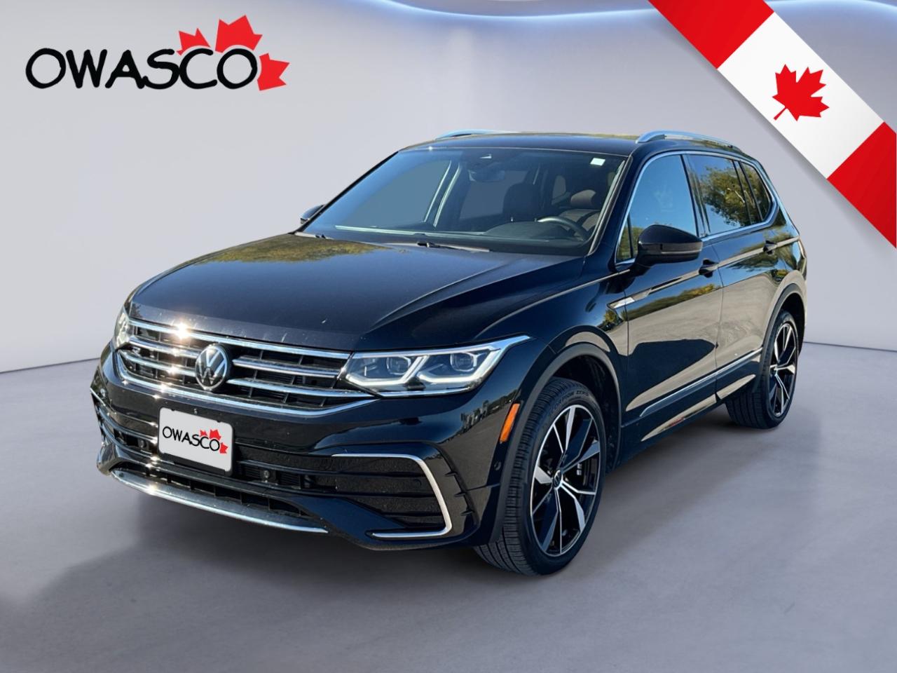 Used 2023 Volkswagen Tiguan 2.0L Highline R-Line! Off Lease! One Owner! for sale in Whitby, ON