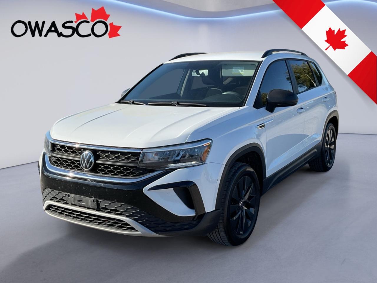 Used 2022 Volkswagen Taos 1.5L One Owner Off Lease! Clean CarFax! for sale in Whitby, ON