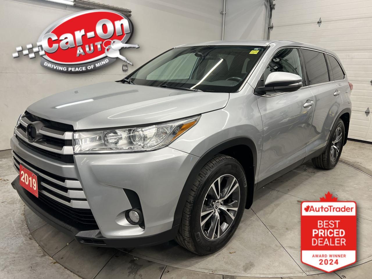 Used 2019 Toyota Highlander AWD | 8-PASS | HTD LEATHER |18IN ALLOYS | REAR CAM for sale in Ottawa, ON