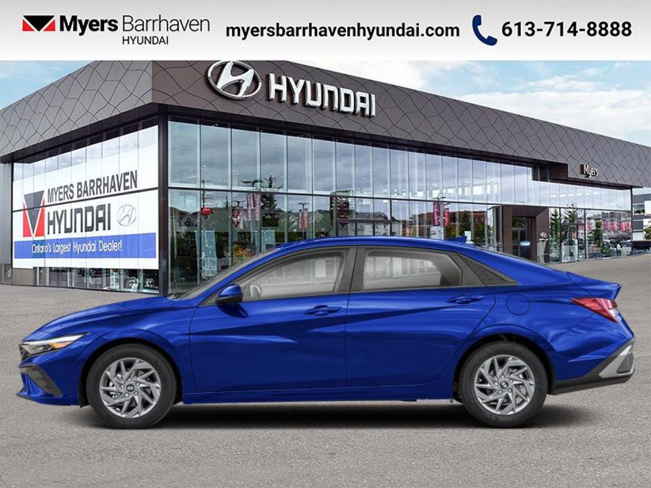 New 2025 Hyundai Elantra Preferred IVT w/Tech Pkg  - $206 B/W for sale in Nepean, ON