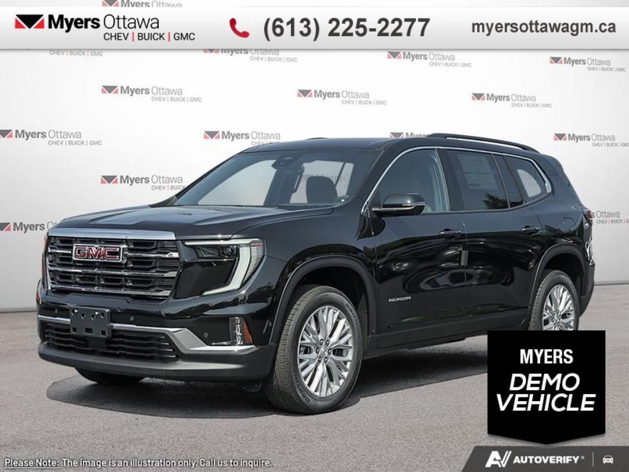 Used 2025 GMC Acadia Elevation  SUNROOF, AWD, LUXURY PACKAGE, DEMO SALE! for sale in Ottawa, ON
