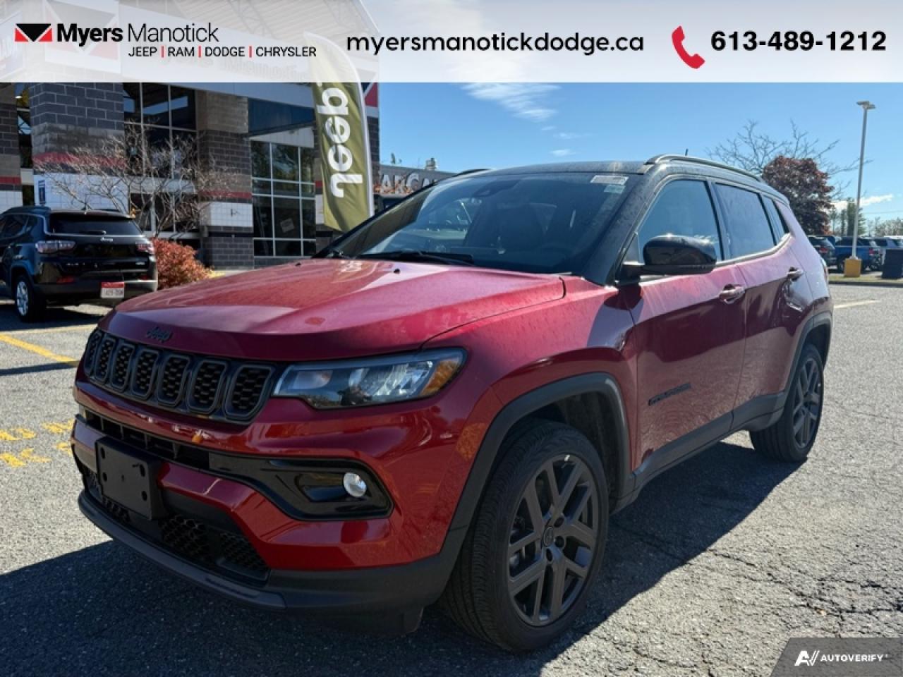 New 2026 Jeep Compass Limited  - Sunroof -  Navigation for sale in Ottawa, ON