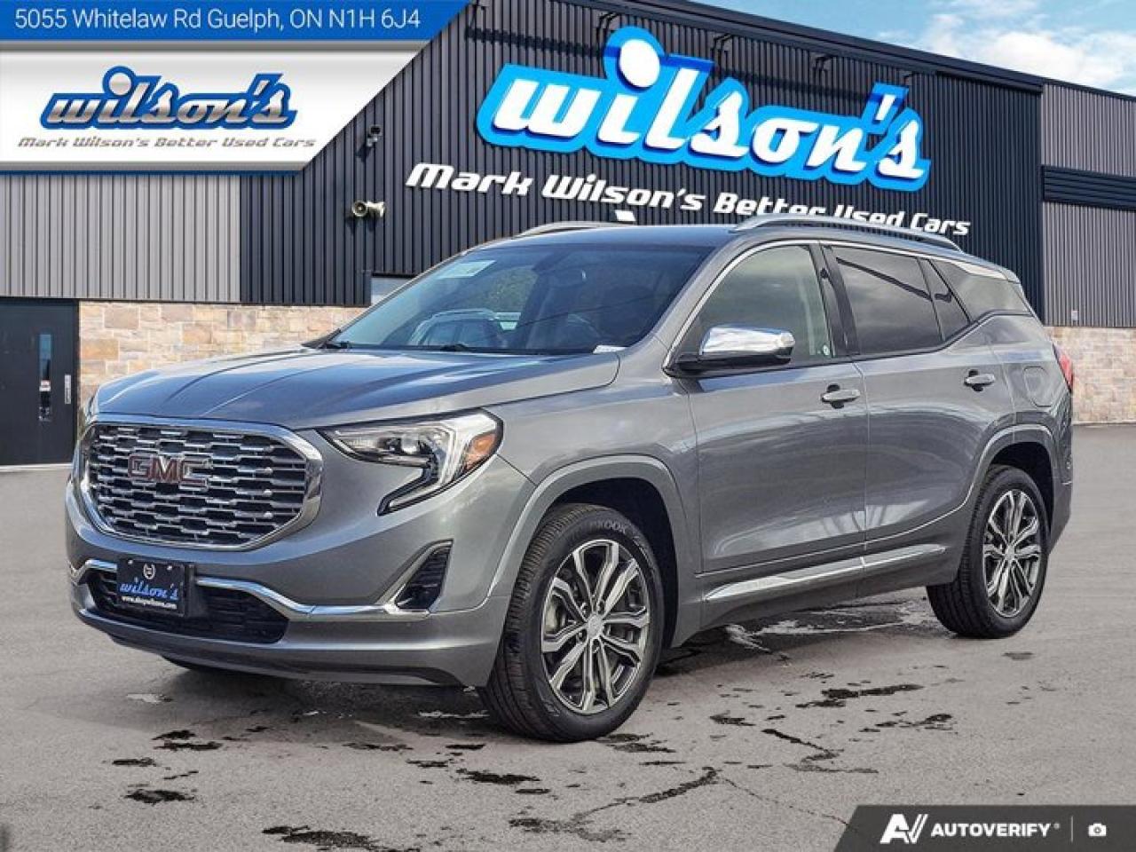 Used 2019 GMC Terrain Denali AWD | Leather | Heated Seats | CarPlay + Android | Rear Camera | Power Seat | and More ! for sale in Guelph, ON