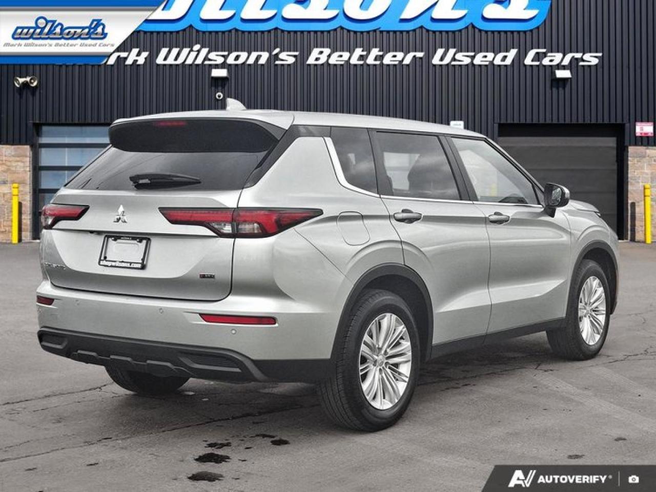 2024 Mitsubishi Outlander ES-AWC | 3rd Row Seating | Heated Seats | BSW | CarPlay + Android | Rear Camera | and More ! Photo
