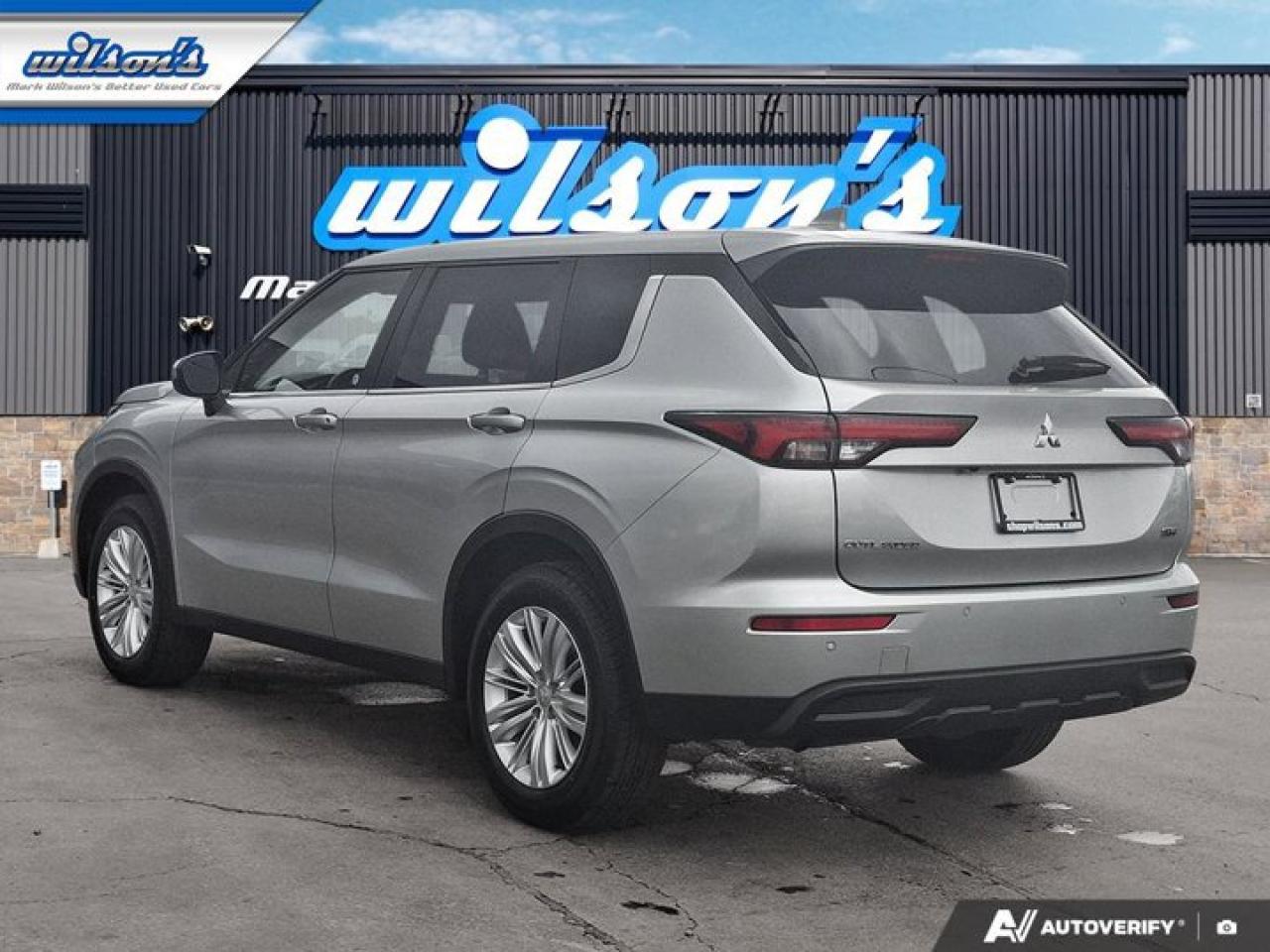 2024 Mitsubishi Outlander ES-AWC | 3rd Row Seating | Heated Seats | BSW | CarPlay + Android | Rear Camera | and More ! Photo2