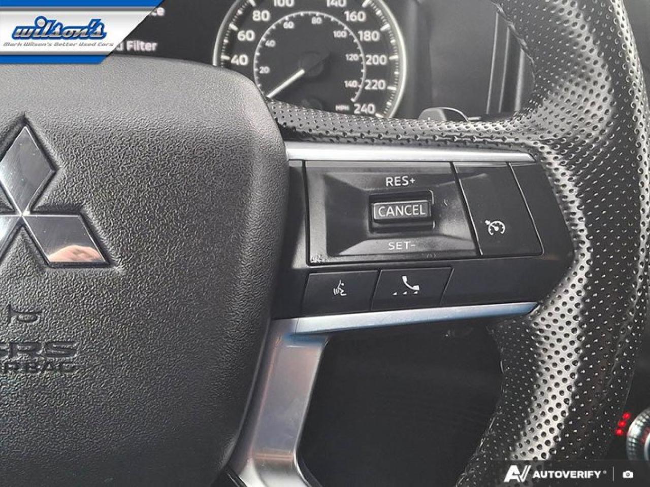 2024 Mitsubishi Outlander ES-AWC | 3rd Row Seating | Heated Seats | BSW | CarPlay + Android | Rear Camera | and More ! Photo