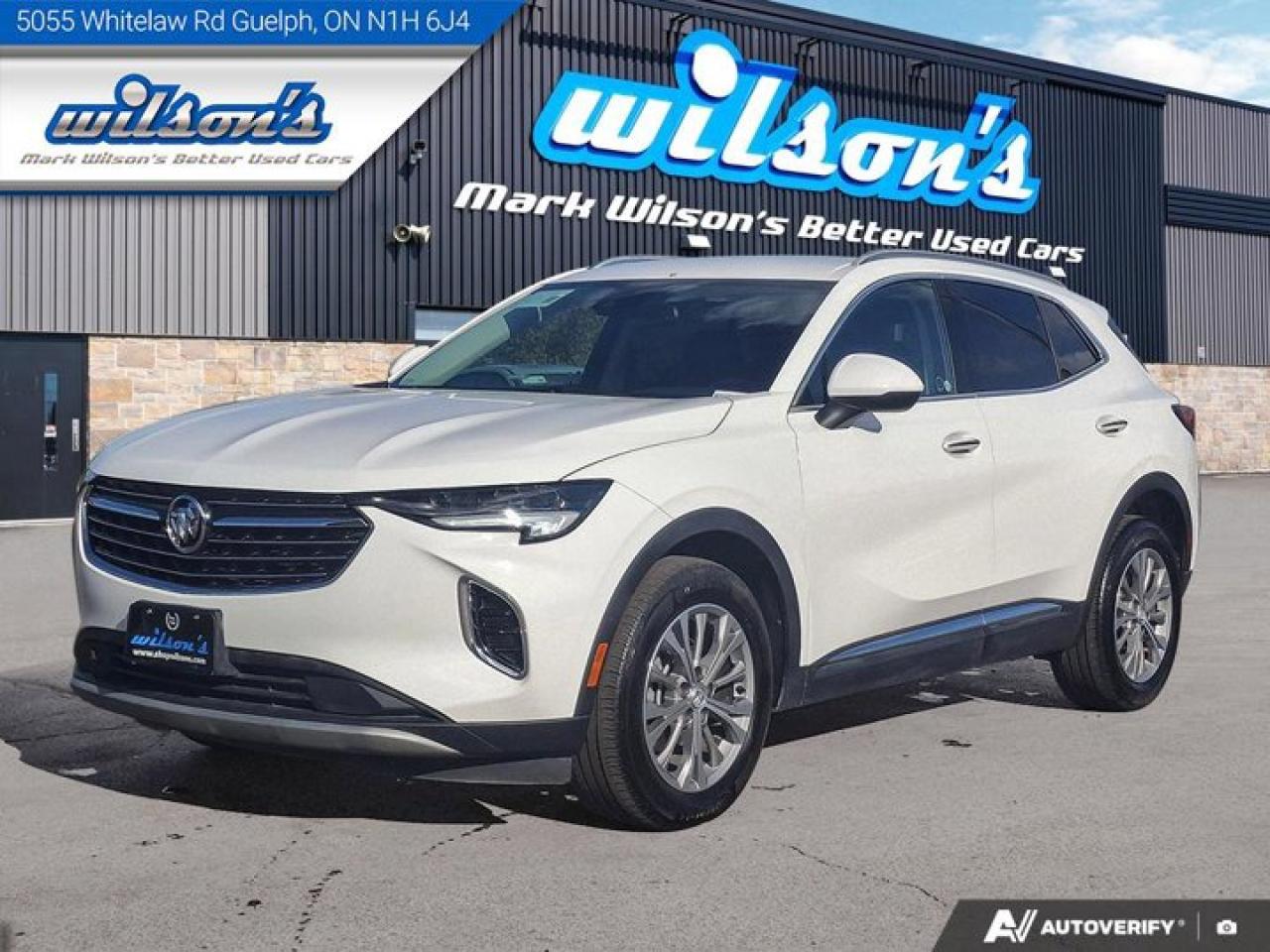 Used 2022 Buick Envision Preferred AWD | Power Seat | Heated Wheel + Seats | CarPlay + Android | Rear Camera | and More ! for sale in Guelph, ON