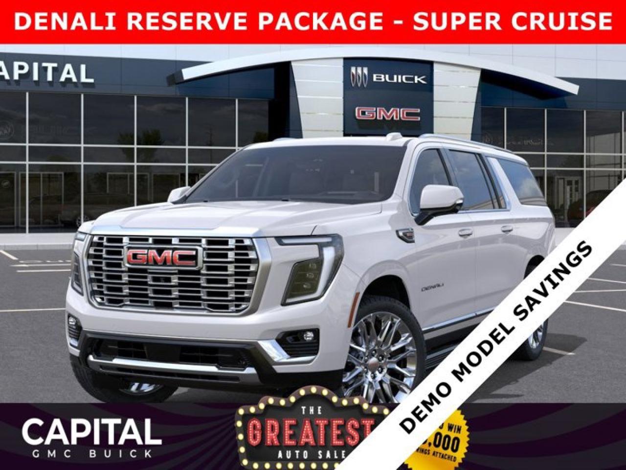 New 2025 GMC Yukon XL Denali 4WD for sale in Edmonton, AB