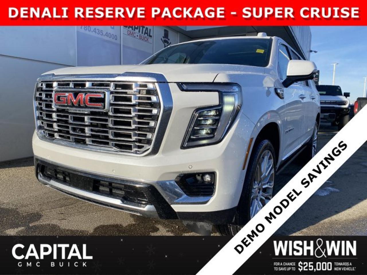 New 2025 GMC Yukon XL Denali 4WD for sale in Edmonton, AB