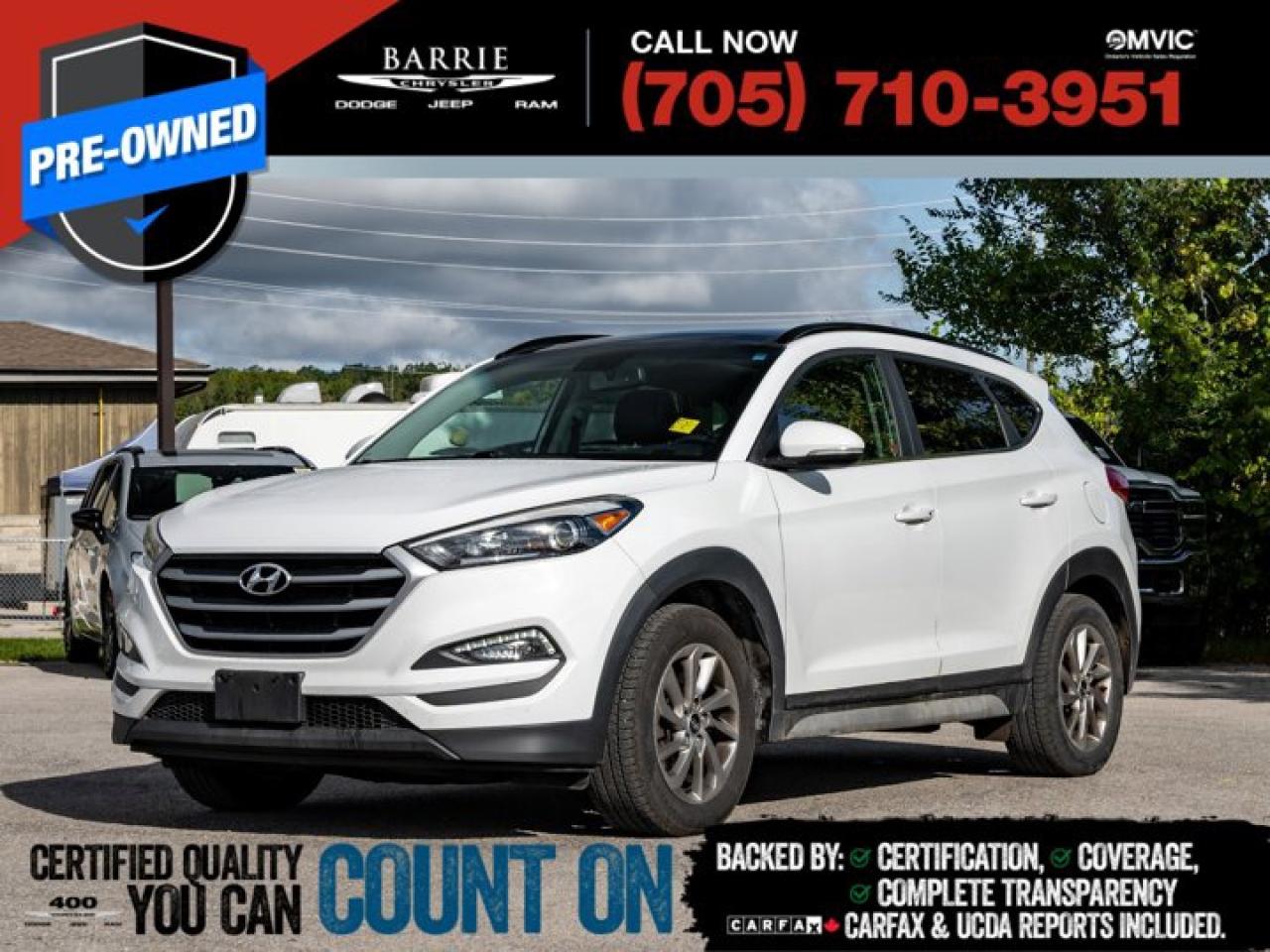Used 2017 Hyundai Tucson Luxury for sale in Barrie, ON