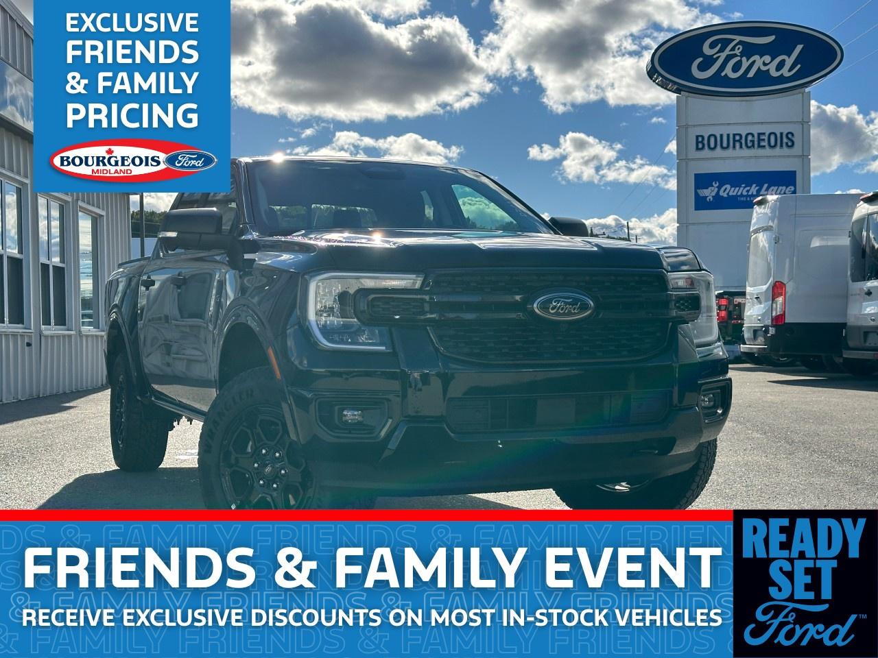 New 2025 Ford Ranger XLT 4WD SUPERCREW 5' BOX for sale in Midland, ON
