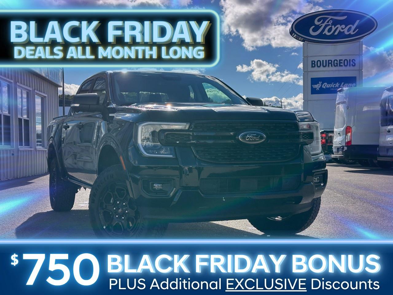 New 2025 Ford Ranger XLT 4WD SUPERCREW 5' BOX for sale in Midland, ON