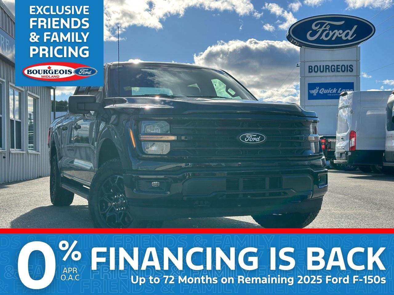 New 2025 Ford F-150 XLT 4WD SuperCrew 5.5' Box for sale in Midland, ON