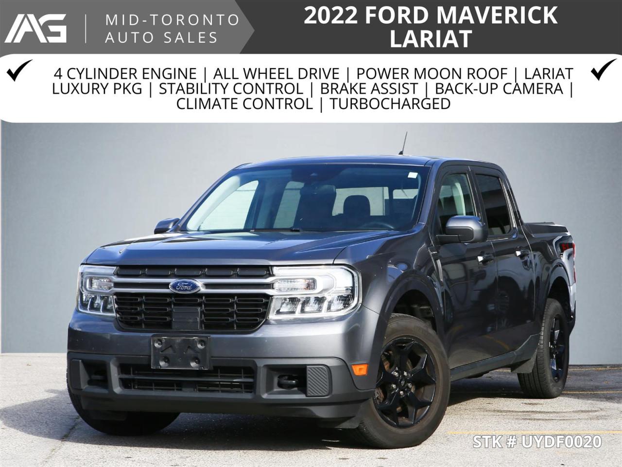 Used 2022 Ford Maverick Lariat AWD | FX4 | Power Moon Roof | Lariat Luxury Pkg for sale in North York, ON