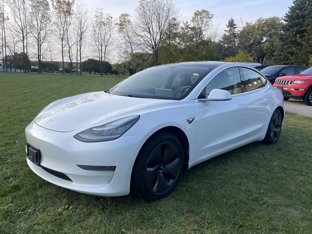 <p><span></span><br></p><p><span>2020 Tesla Model 3 Standard Range AS-IS</span></p><p><span>This vehicle is being sold as-is, unfit, not e-tested and is not represented as being in roadworthy condition, mechanically sound or maintained at any guaranteed level of quality. The vehicle may not be fit for use as a means of transportation and may require substantial repairs at the purchasers expense. It may not be possible to register the vehicle to be driven in its current condition.</span></p><p><span><br></span></p><p><span>Optional Certification Package $1,299+tax</span></p><p><span></span></p><p><span></span></p><p><span></span></p>