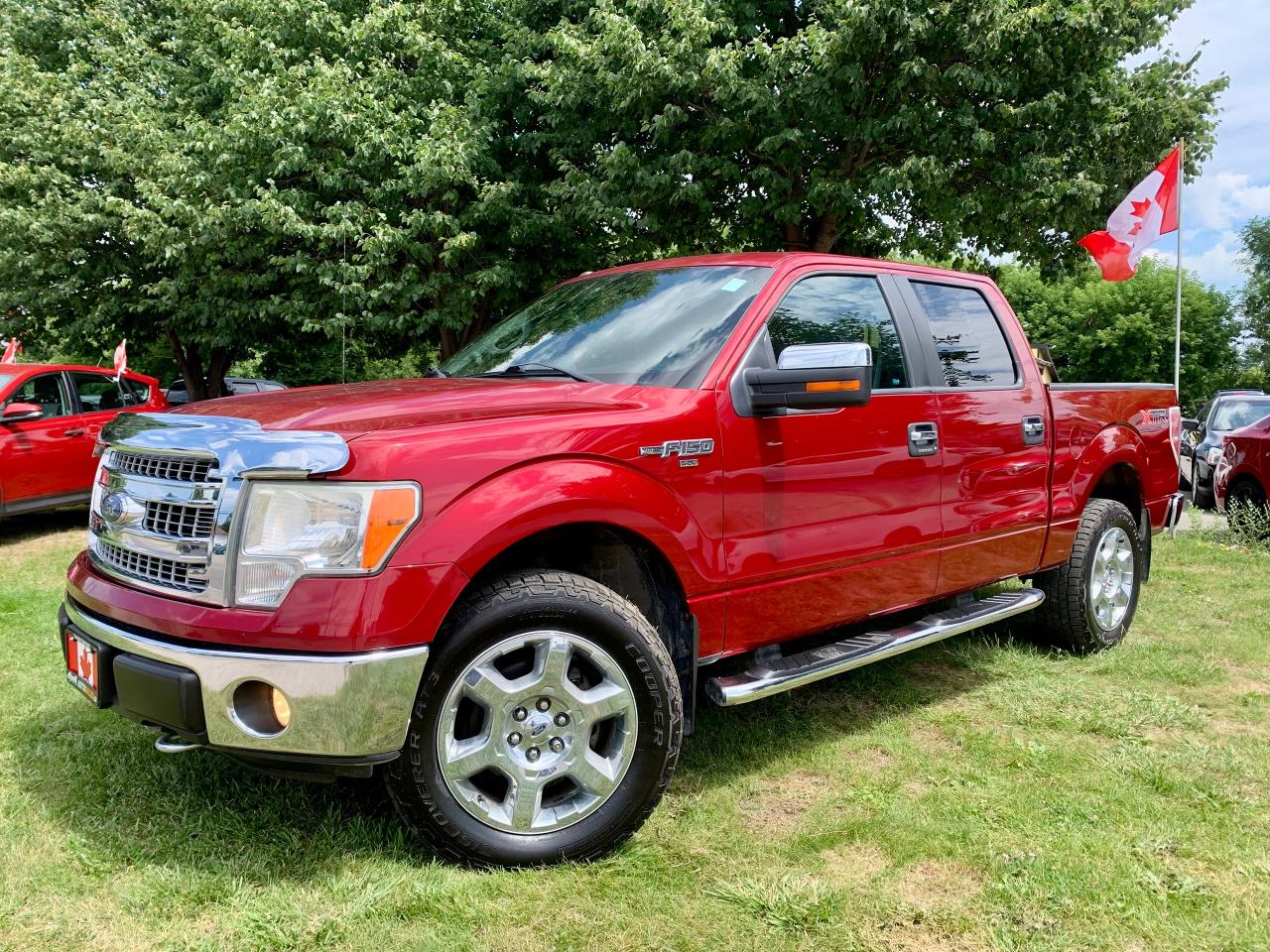 Used 2014 Ford F-150 5.0 CREW 4X4 1 OWNER DEALER SERVICED LOW KMS CERT for sale in Guelph, ON