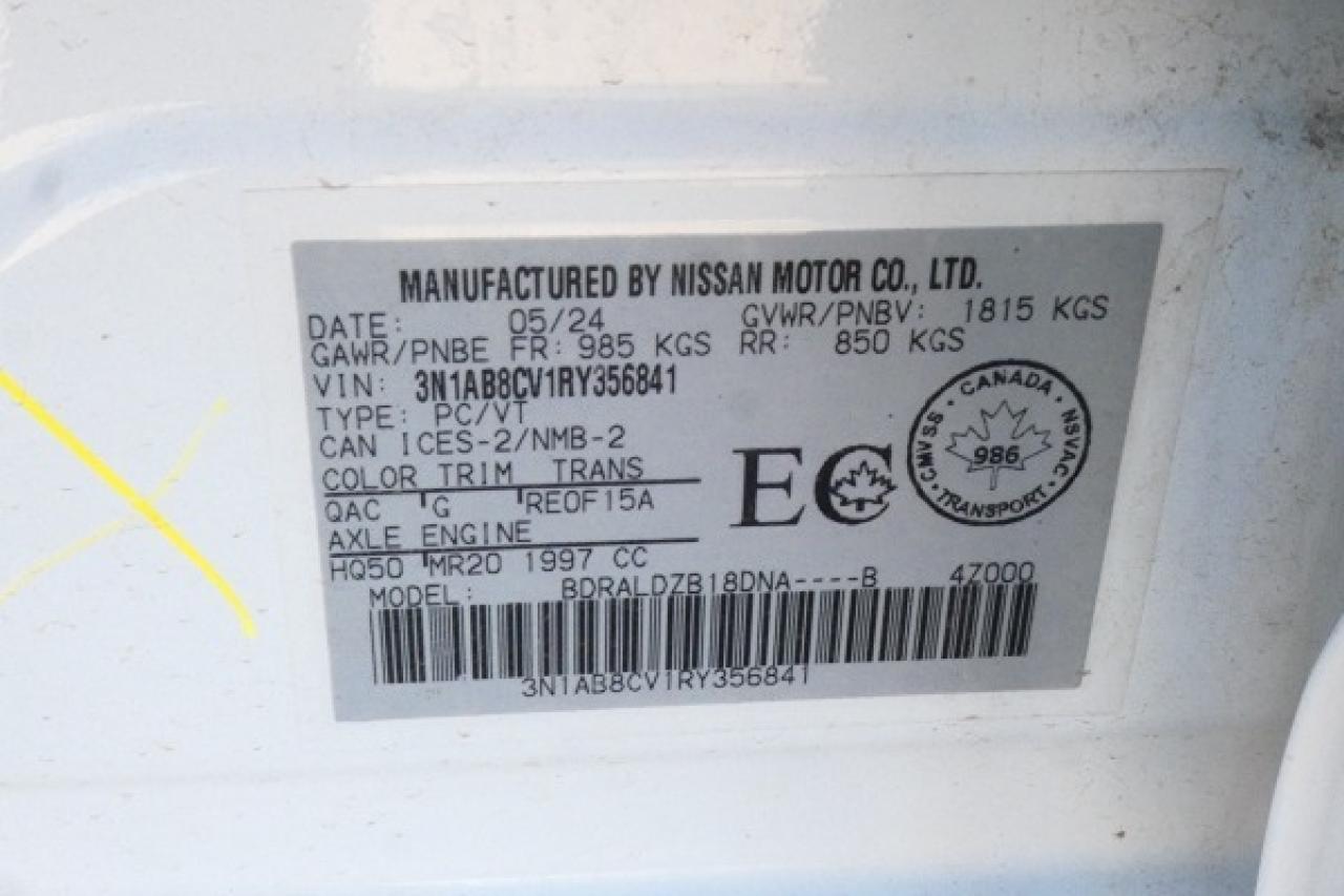 2024 Nissan Sentra SV w/Htd cloth, BUC - Photo #19