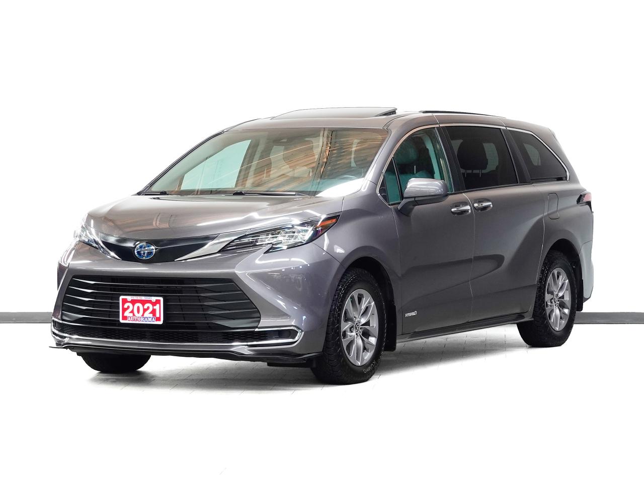 2021 Toyota Sienna XLE HYBRID | 8Pass | Leather | Sunroof | BlindSpot