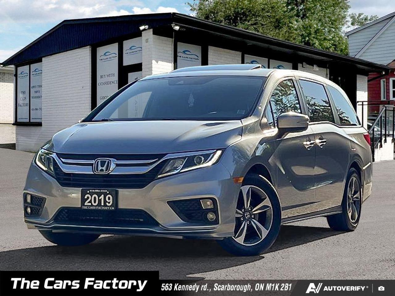 2019 Honda Odyssey EX 8-PASS/DVD/CAMERA/ APPLE CARPLAY -NO ACCIDENT!