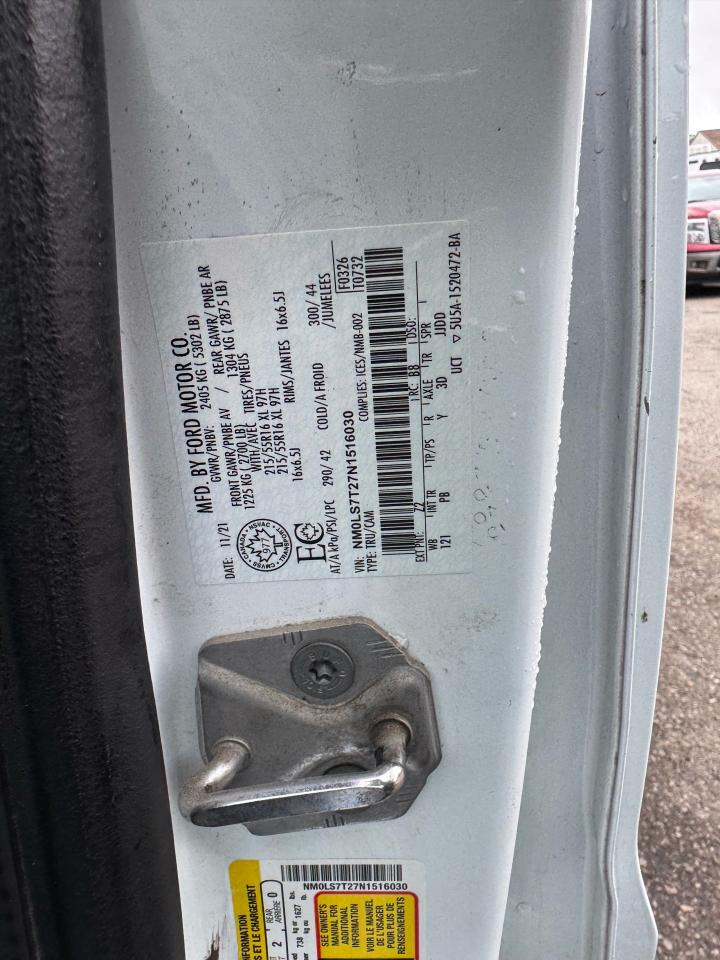 2022 Ford Transit Connect XLT, 4CYL, CARGO, GREAT FOR DELIVERY, AS IS - Photo #16