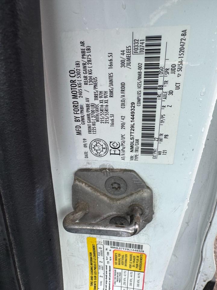 2020 Ford Transit Connect XLT, GREAT FOR DELIVERY, 4 CYL, AUTO, AS IS - Photo #19