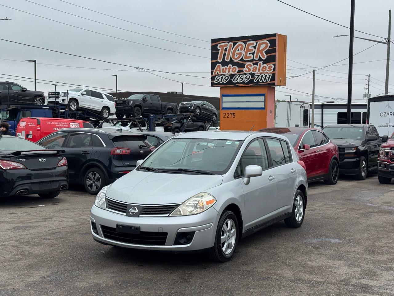 2008 Nissan Versa SL, HATCHBACK, ONLY 94,000KMS, AUTO, CERTIFIED