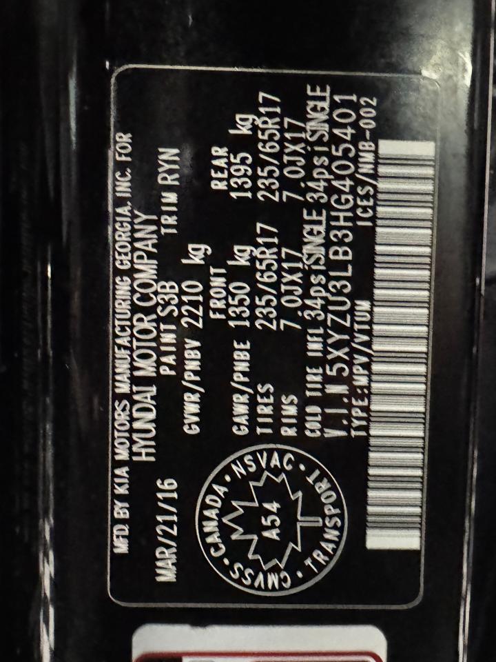 2017 Hyundai Santa Fe Sport Premium+Camera+Bluetooth+LOW KMS+CLEAN CARFAX Photo