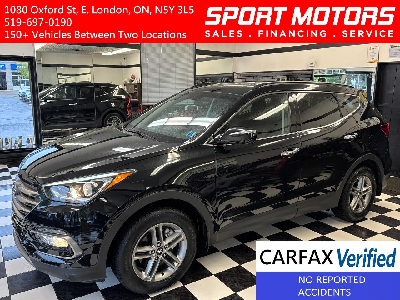 Used 2017 Hyundai Santa Fe Sport Premium+Camera+Bluetooth+LOW KMS+CLEAN CARFAX for sale in London, ON