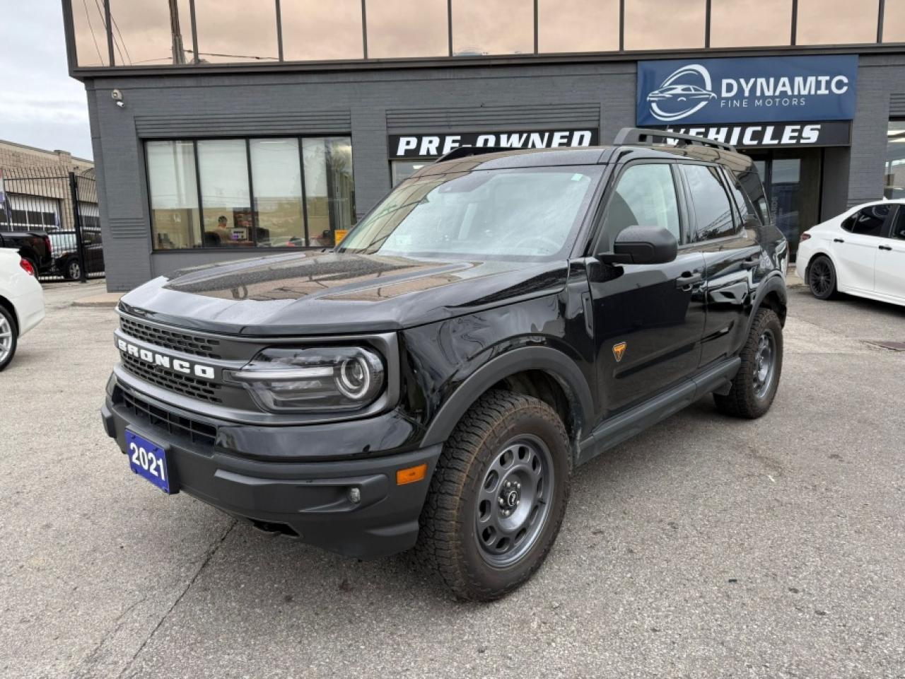 Used 2021 Ford Bronco Sport BADLANDS/ 2.0L TURBO/ CARPLAY/ REAR CAM/ BLINDSPOT for sale in North York, ON