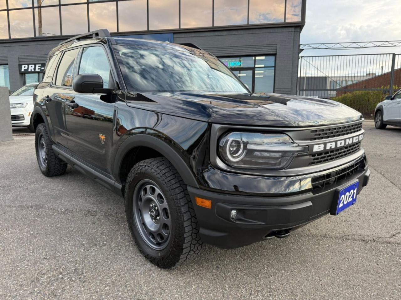 Used 2021 Ford Bronco Sport BADLANDS/ 2.0L TURBO/ CARPLAY/ REAR CAM/ BLINDSPOT for sale in North York, ON