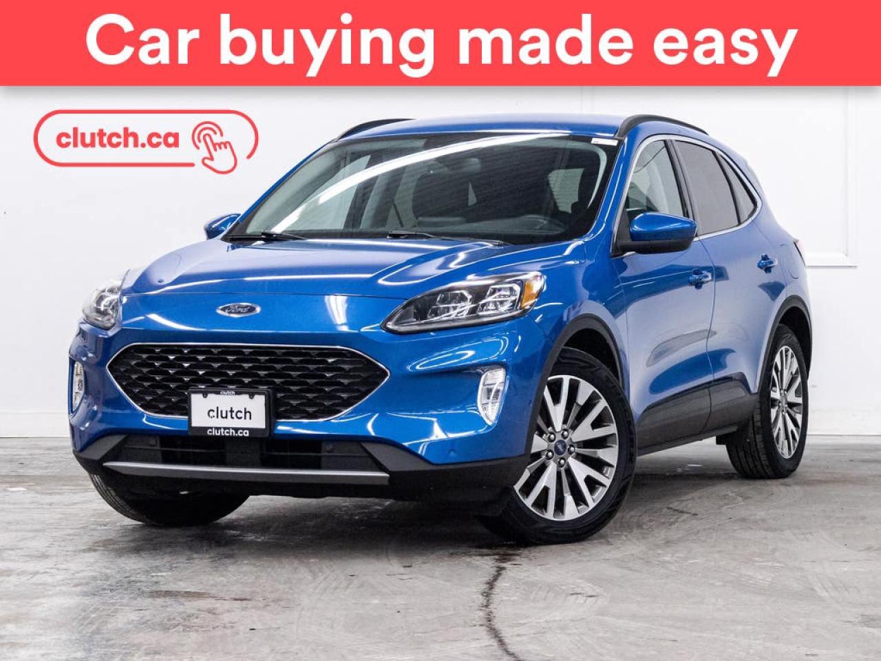 Used 2021 Ford Escape Titanium Hybrid AWD w/ Front Heated Seats, Rearview Cam, Climate Control for sale in Toronto, ON