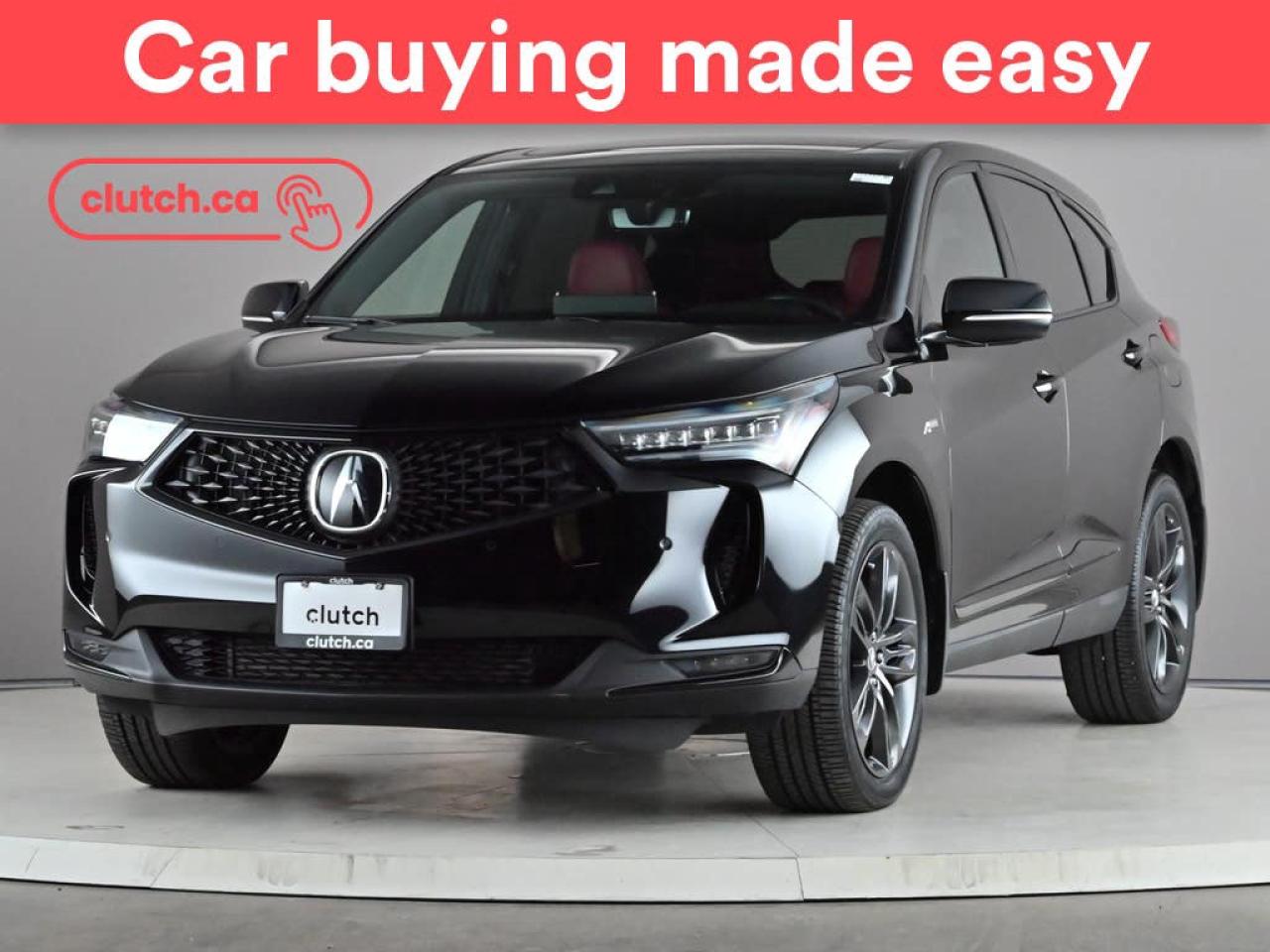Used 2023 Acura RDX A-Spec SH-AWD w/ Apple CarPlay, Heated Front Seats, Rearview Cam for sale in Toronto, ON