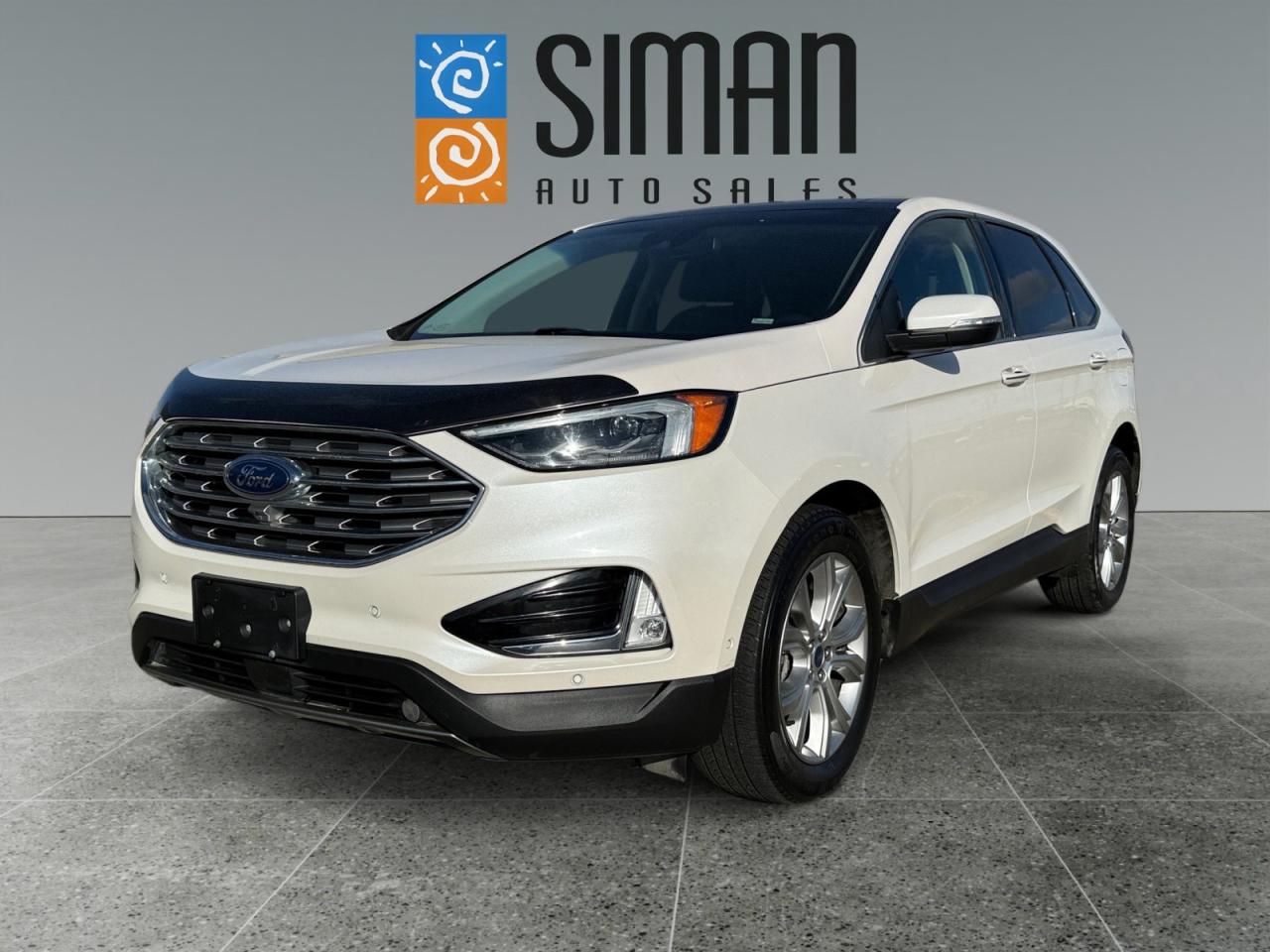 Used 2019 Ford Edge Titanium LEATHER SUNROOF AWD for sale in Regina, SK