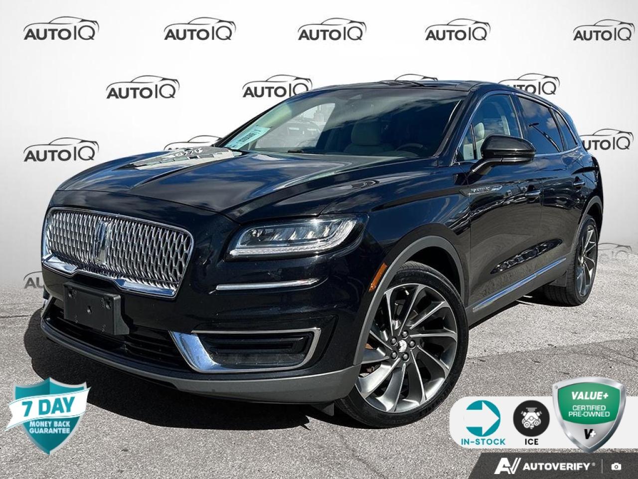 Used 2019 Lincoln Nautilus Reserve V6 AWD LEATHER PANO ROOF CERTIFIED for sale in Hamilton, ON