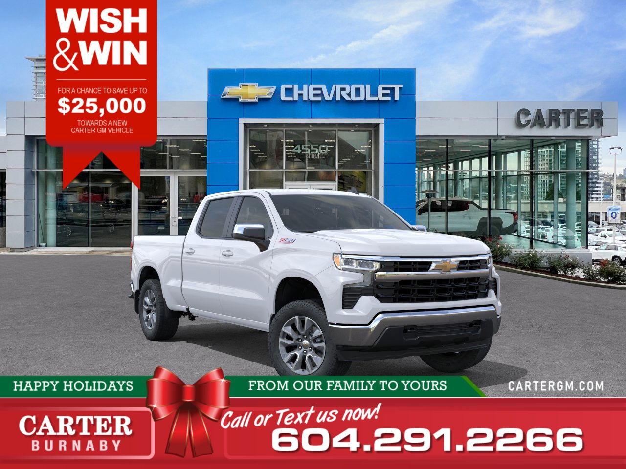 New 2026 Chevrolet Silverado LT 4WD | WISH & WIN - SAVE UP TO $25,000! for sale in Burnaby, BC