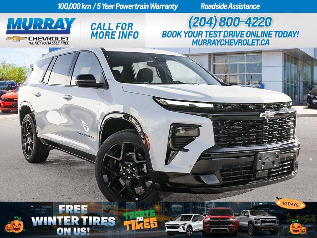 New 2026 Chevrolet Traverse RS for sale in Winnipeg, MB