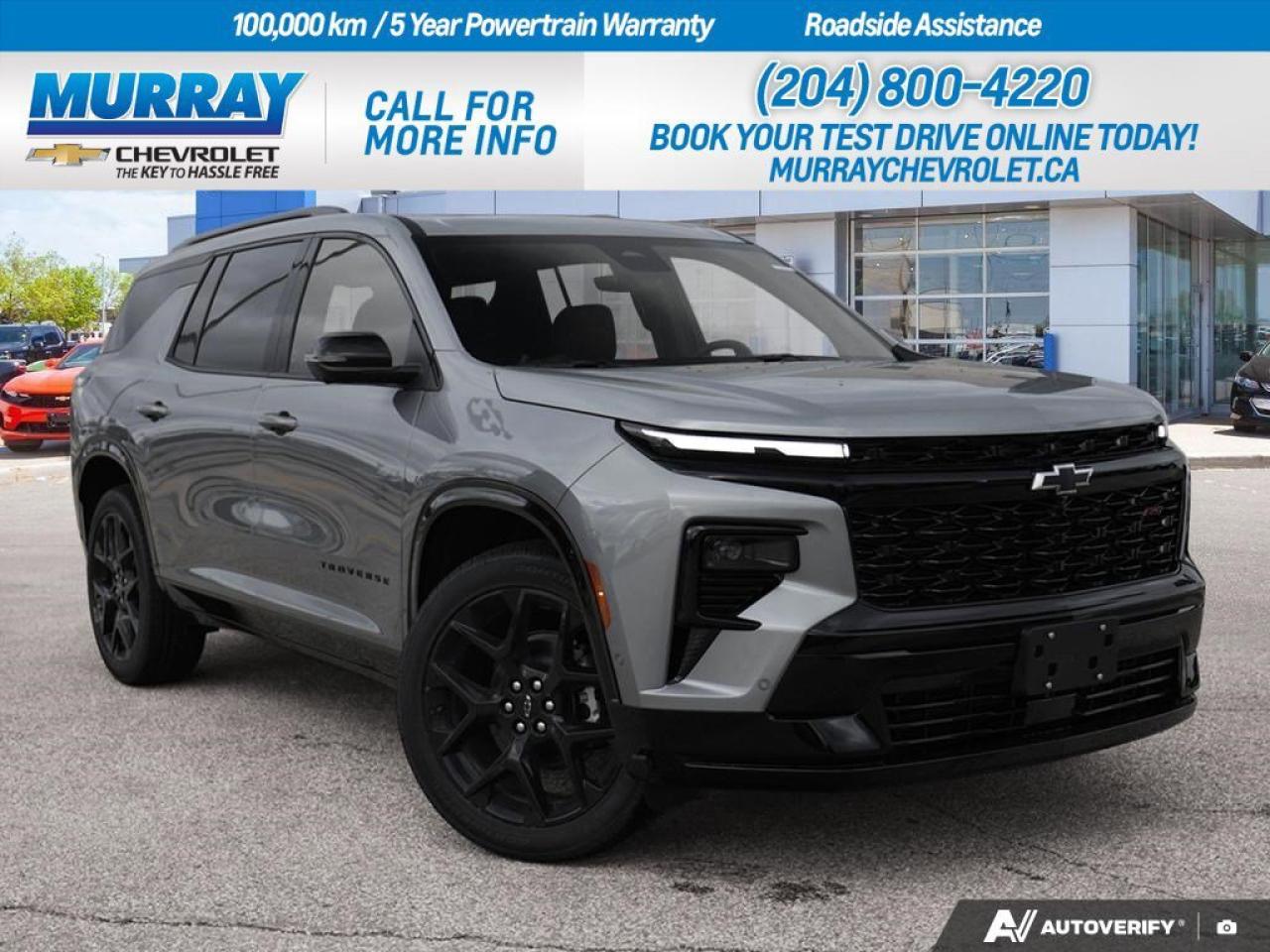 New 2026 Chevrolet Traverse RS for sale in Winnipeg, MB