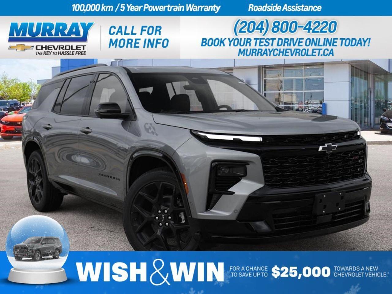 New 2026 Chevrolet Traverse RS for sale in Winnipeg, MB