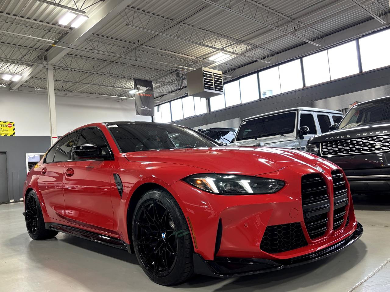 2025 BMW M3 Competition Sedan| TORONTO RED | NO LUX TAX | NAV - Photo #2