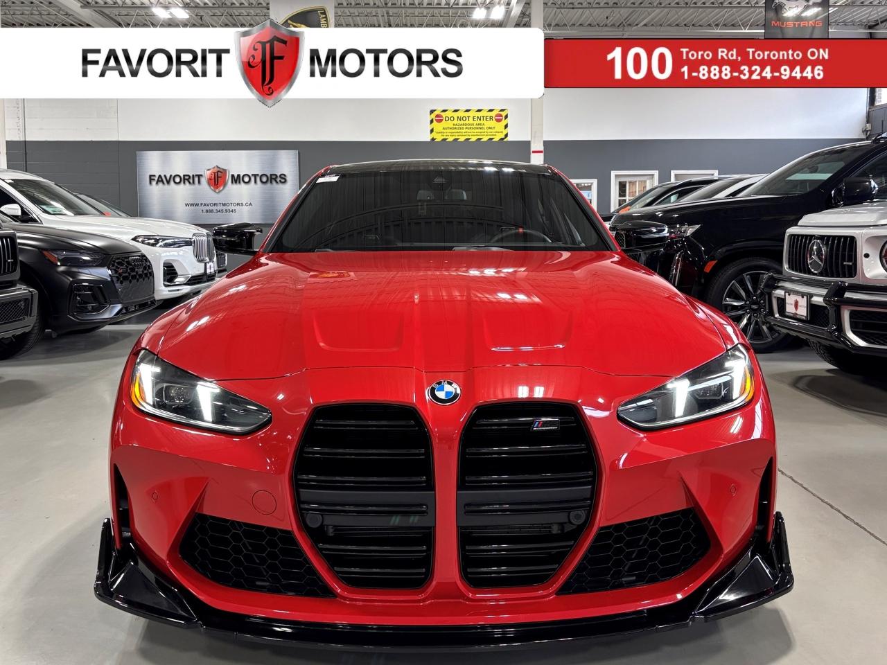 Used 2025 BMW M3 Competition Sedan|INDIVIDUAL|CINABAR RED|NOLUXTAX| for sale in North York, ON