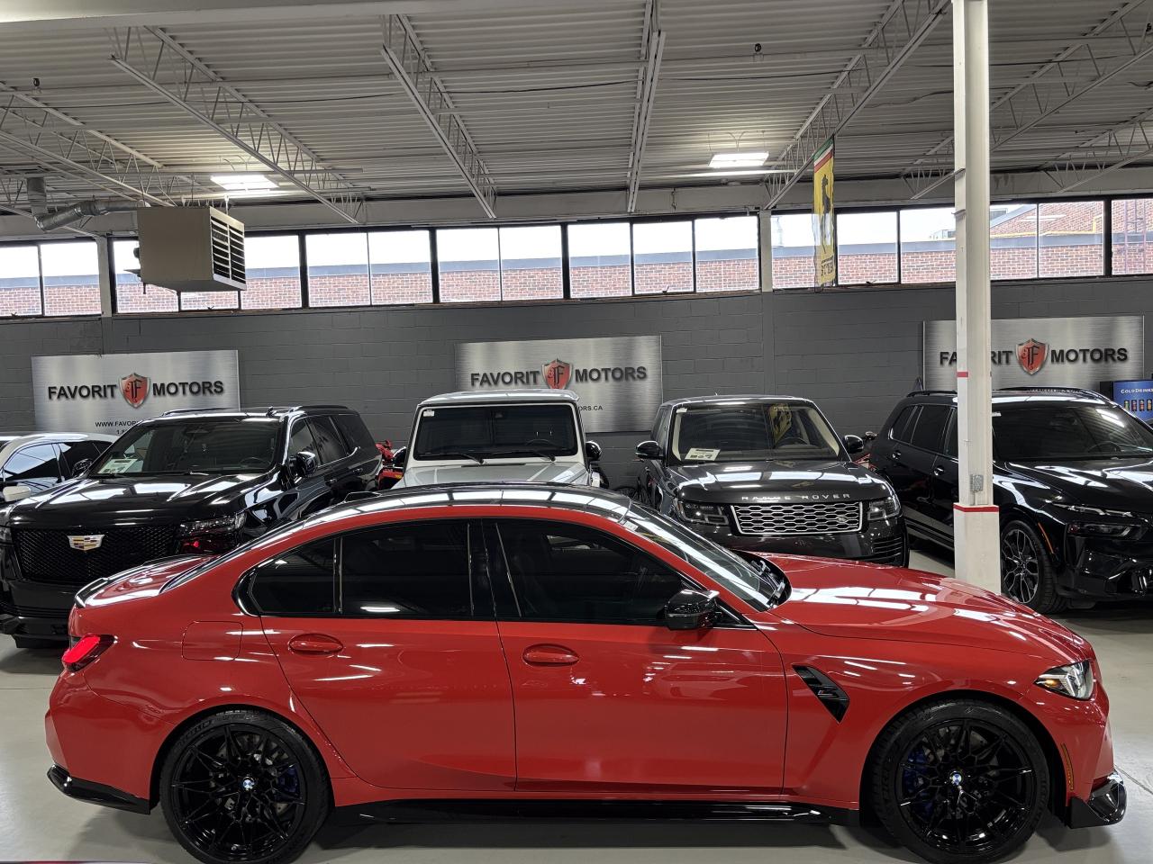 2025 BMW M3 Competition Sedan| TORONTO RED | NO LUX TAX | NAV - Photo #5