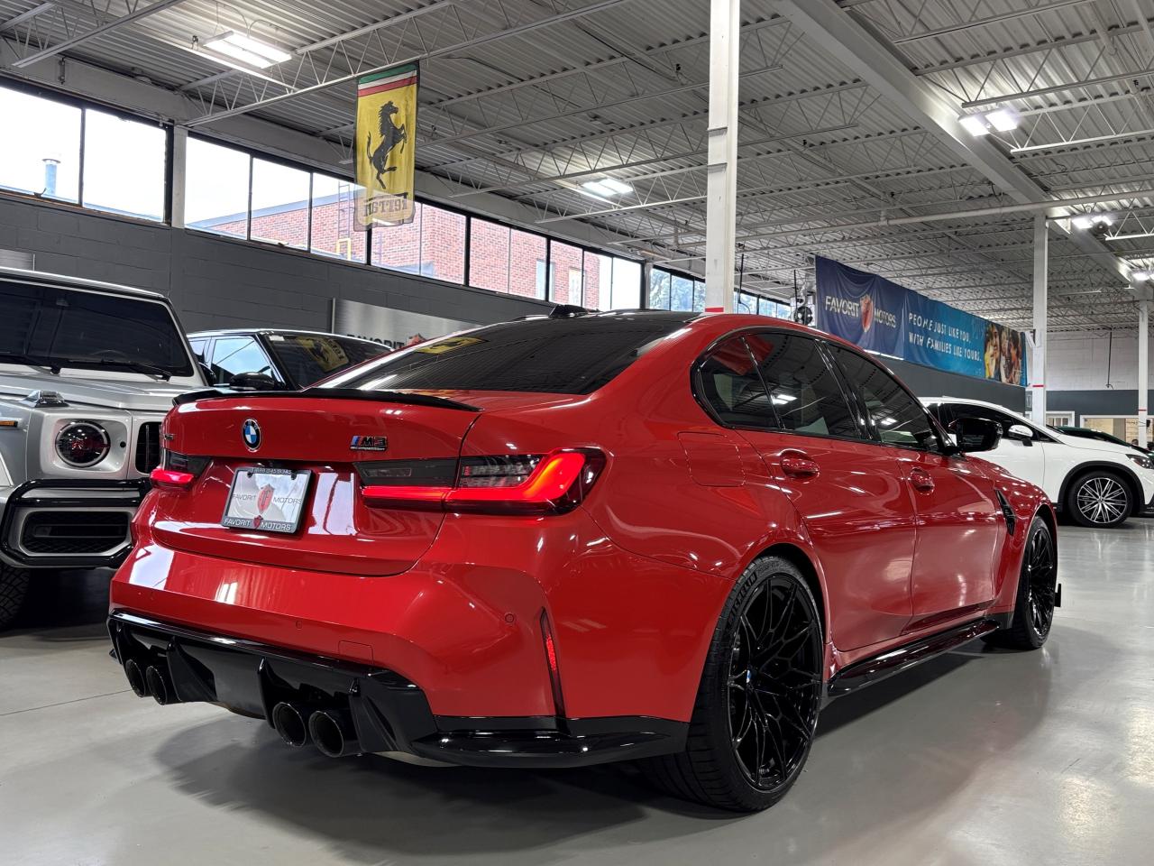 2025 BMW M3 Competition Sedan| TORONTO RED | NO LUX TAX | NAV - Photo #7