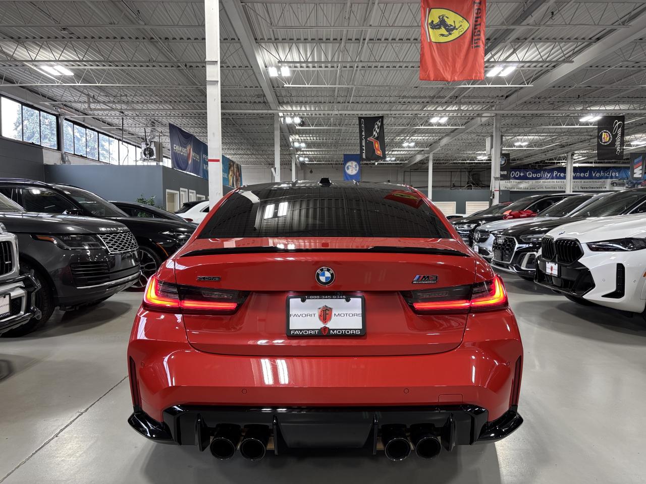 2025 BMW M3 Competition Sedan| TORONTO RED | NO LUX TAX | NAV - Photo #9