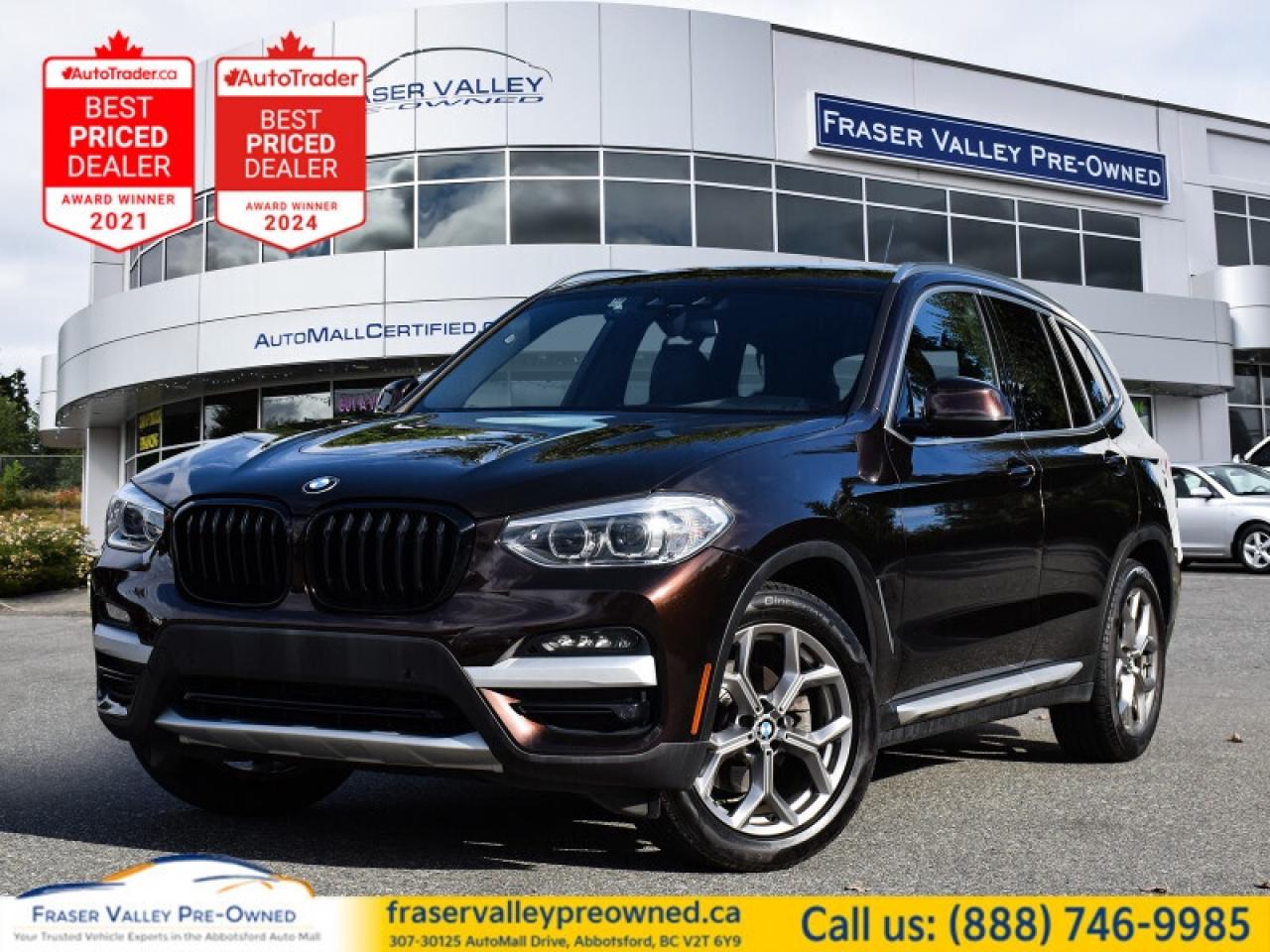 Used 2020 BMW X3 xDrive30i  Local BC, Well Maintained, Loaded for sale in Abbotsford, BC
